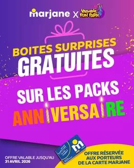 Catalogue Marjane à Ouled Yaich | Offres spéciales pour vous | 2026-04-02T00:00:00.000Z - 2026-04-30T00:00:00.000Z