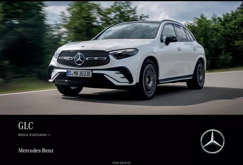 Catalogue Mercedes Benz | Mercedes glc suv 2026 juin x254 mbux notice d utilisation 1 | 2026-04-04T00:00:00.000Z - 2026-04-18T00:00:00.000Z