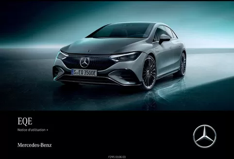 Catalogue Mercedes Benz | Mercedes eqe berline 2026 juin v295 mbux notice d utilisation 1 | 2026-04-09T00:00:00.000Z - 2026-04-23T00:00:00.000Z