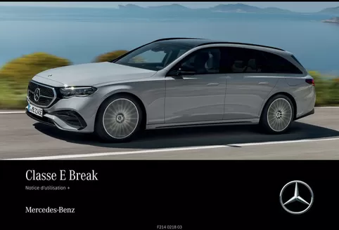 Catalogue Mercedes Benz | Mercedes classe e break 2026 juin s214 mbux notice d utilisation 1 | 2026-04-09T00:00:00.000Z - 2026-04-23T00:00:00.000Z