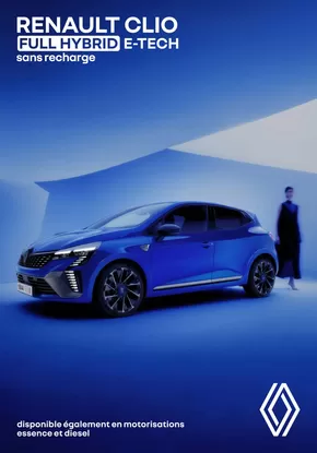 Catalogue Renault | Renault CLIO | 2025-04-25T00:00:00.000Z - 2026-04-25T00:00:00.000Z